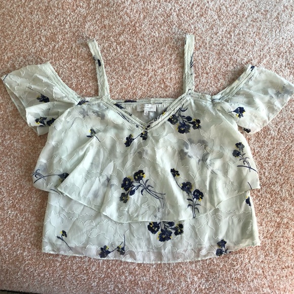 Lucky Brand Lace Ruffled Off Should Tank Top - Picture 5 of 7